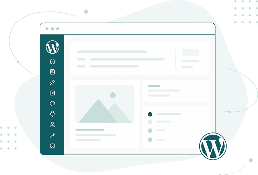 Hero browser image of WordPress Admin